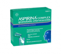 ASPIRINA COMPLEX 500 MG + 30 MG GRN SUSP OR SAQ - 10