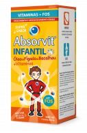 ABSORVIT INFANTIL LEO FGADO BACALHAU + VITAMINAS XAROPE 300ML