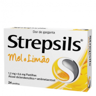 Strepsils Mel e limo, 1,2/0,6 mg x 36 pst