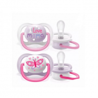 PHILIPS AVENT ULTRA AIR HAPPY PACK 2 CHUPETAS 6-18M 