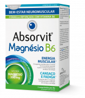 ABSORVIT MAGNÉSIO + B6 60 COMPRIMIDOS
